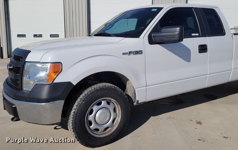 image for item LY9955 2014 Ford F150 XL  SuperCab pickup truck