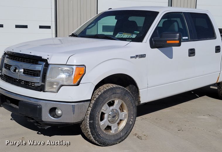 image for item LY9956 2014 Ford F150 XLT  SuperCrew pickup truck