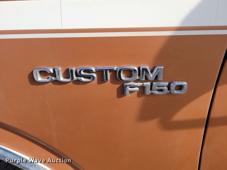 image for item LY9992 1981 Ford F150  pickup truck