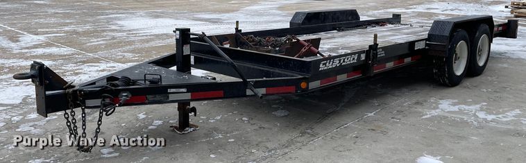 image for item MA9887 2018 Custom Heavy Haul 7T192THDBW  tilt deck equipment trailer