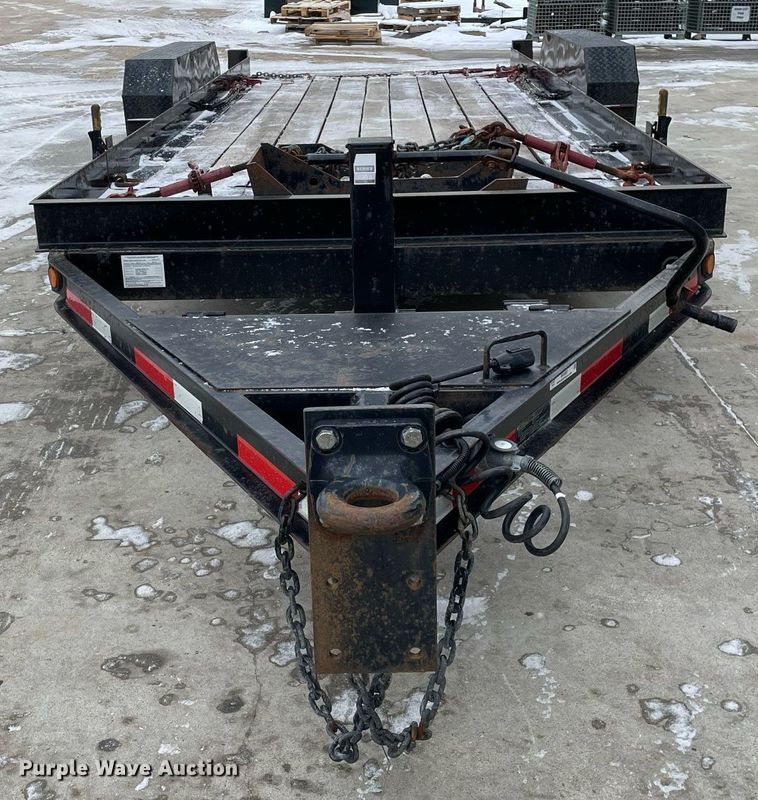 image for item MA9887 2018 Custom Heavy Haul 7T192THDBW  tilt deck equipment trailer