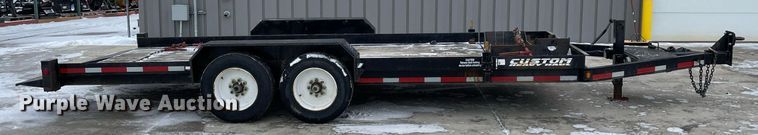 image for item MA9887 2018 Custom Heavy Haul 7T192THDBW  tilt deck equipment trailer