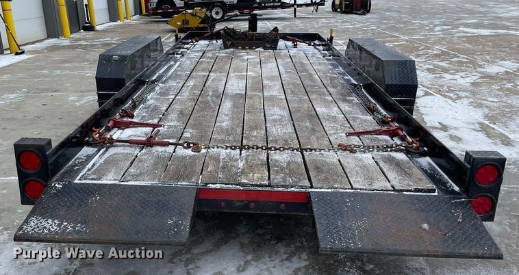 image for item MA9887 2018 Custom Heavy Haul 7T192THDBW  tilt deck equipment trailer