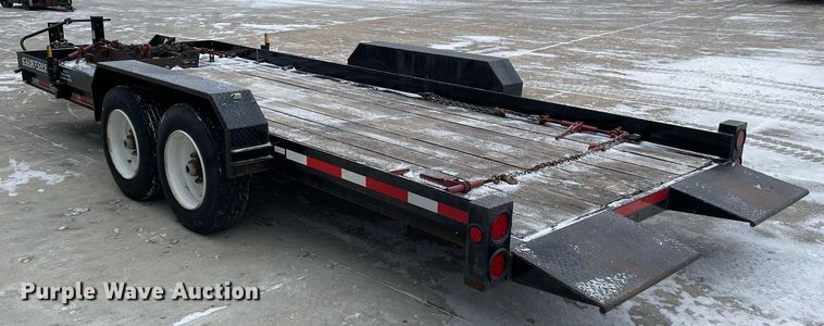 image for item MA9887 2018 Custom Heavy Haul 7T192THDBW  tilt deck equipment trailer