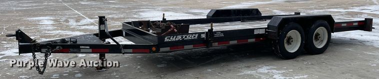 image for item MA9887 2018 Custom Heavy Haul 7T192THDBW  tilt deck equipment trailer