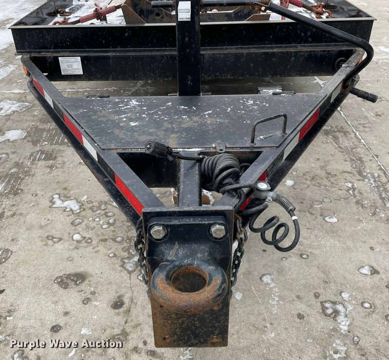 image for item MA9887 2018 Custom Heavy Haul 7T192THDBW  tilt deck equipment trailer