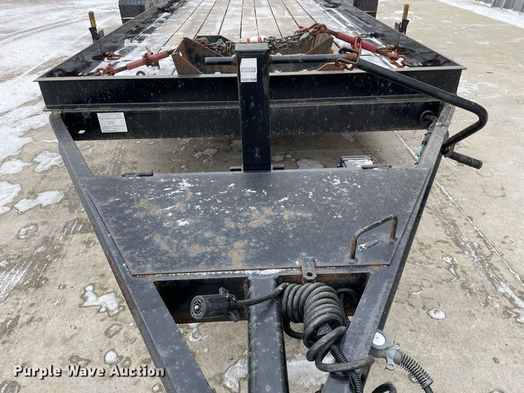 image for item MA9887 2018 Custom Heavy Haul 7T192THDBW  tilt deck equipment trailer