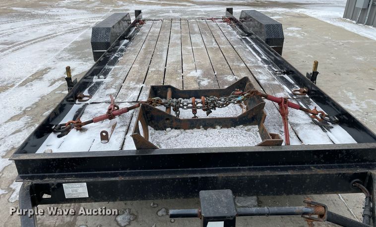 image for item MA9887 2018 Custom Heavy Haul 7T192THDBW  tilt deck equipment trailer