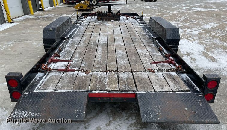 image for item MA9887 2018 Custom Heavy Haul 7T192THDBW  tilt deck equipment trailer