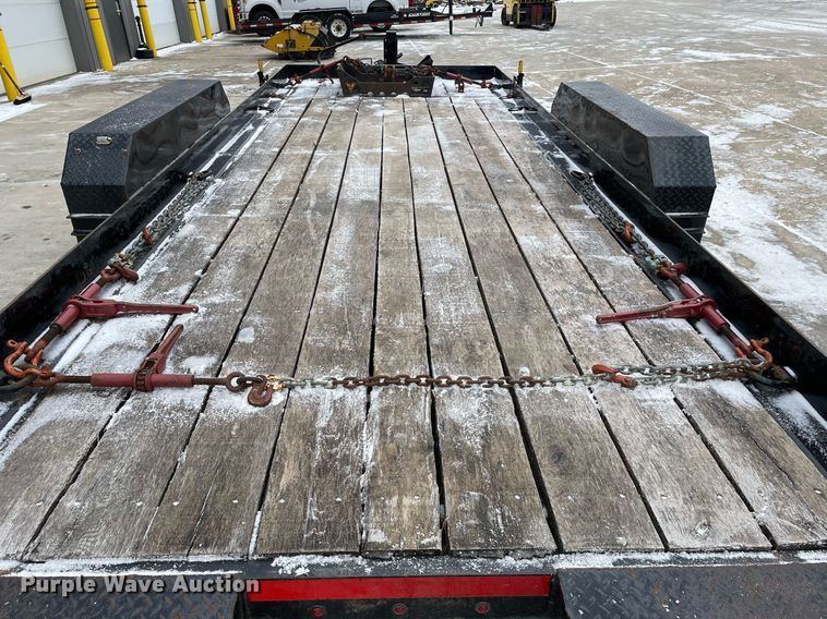 image for item MA9887 2018 Custom Heavy Haul 7T192THDBW  tilt deck equipment trailer