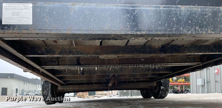 image for item MA9887 2018 Custom Heavy Haul 7T192THDBW  tilt deck equipment trailer