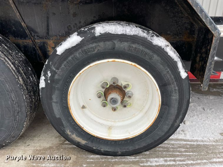 image for item MA9887 2018 Custom Heavy Haul 7T192THDBW  tilt deck equipment trailer