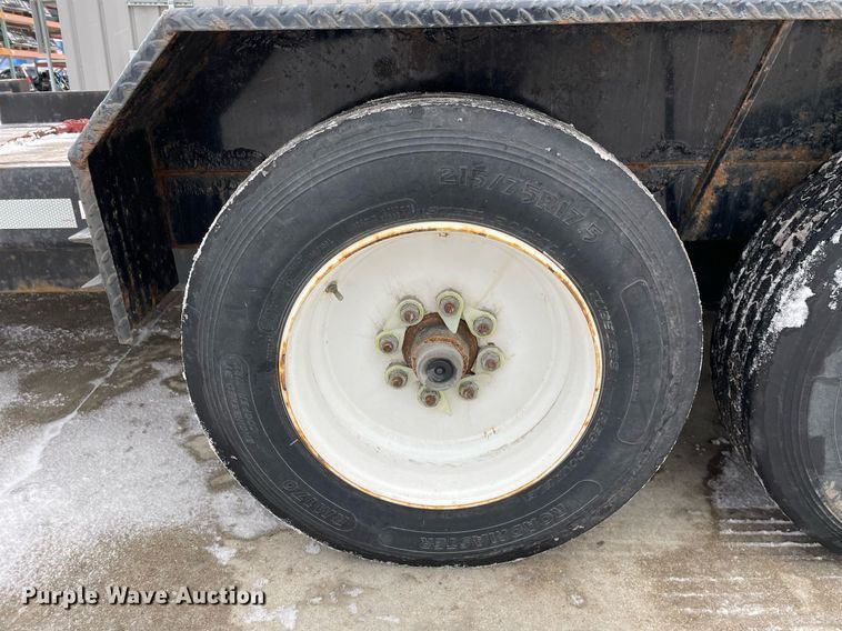 image for item MA9887 2018 Custom Heavy Haul 7T192THDBW  tilt deck equipment trailer