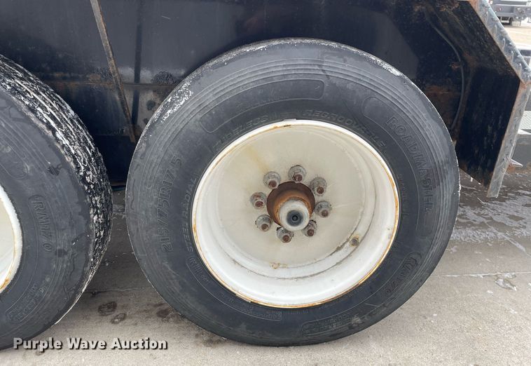 image for item MA9887 2018 Custom Heavy Haul 7T192THDBW  tilt deck equipment trailer