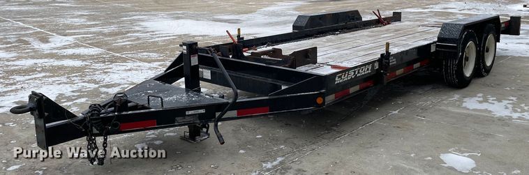 image for item MA9888 2019 Custom Heavy Haul 7T192THDBW  tilt deck equipment trailer