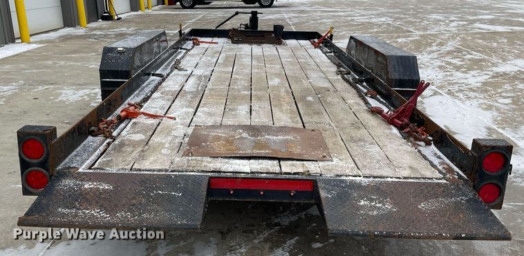 image for item MA9888 2019 Custom Heavy Haul 7T192THDBW  tilt deck equipment trailer