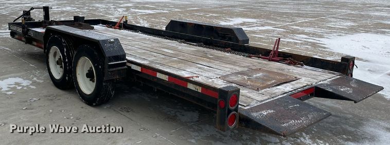 image for item MA9888 2019 Custom Heavy Haul 7T192THDBW  tilt deck equipment trailer