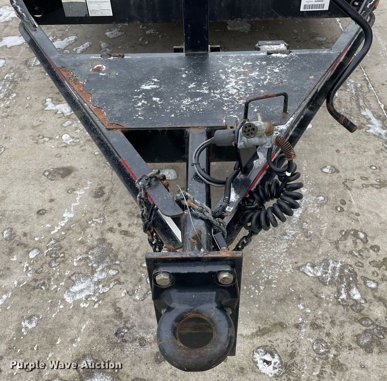 image for item MA9888 2019 Custom Heavy Haul 7T192THDBW  tilt deck equipment trailer