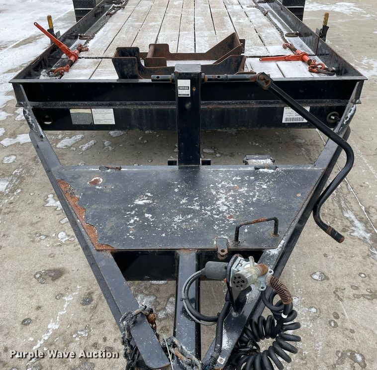 image for item MA9888 2019 Custom Heavy Haul 7T192THDBW  tilt deck equipment trailer