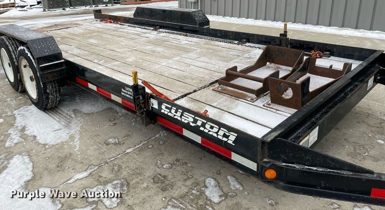 image for item MA9888 2019 Custom Heavy Haul 7T192THDBW  tilt deck equipment trailer