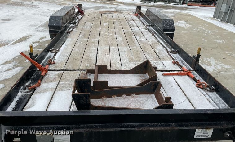 image for item MA9888 2019 Custom Heavy Haul 7T192THDBW  tilt deck equipment trailer