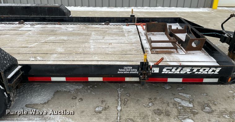 image for item MA9888 2019 Custom Heavy Haul 7T192THDBW  tilt deck equipment trailer