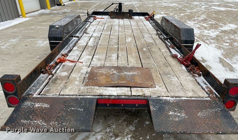 image for item MA9888 2019 Custom Heavy Haul 7T192THDBW  tilt deck equipment trailer