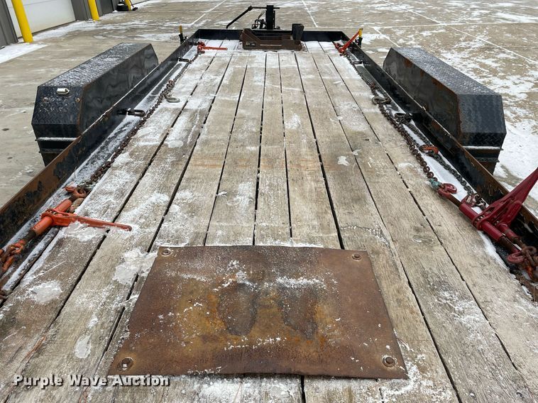 image for item MA9888 2019 Custom Heavy Haul 7T192THDBW  tilt deck equipment trailer