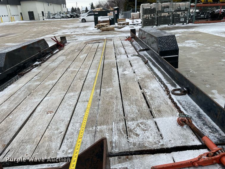 image for item MA9888 2019 Custom Heavy Haul 7T192THDBW  tilt deck equipment trailer