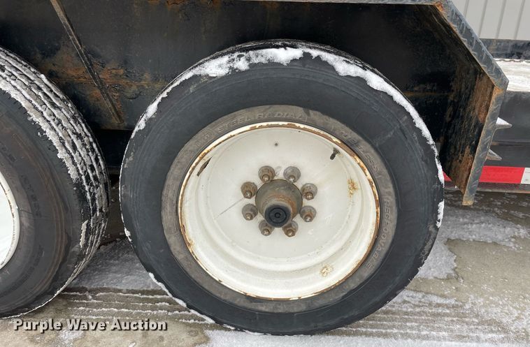 image for item MA9888 2019 Custom Heavy Haul 7T192THDBW  tilt deck equipment trailer