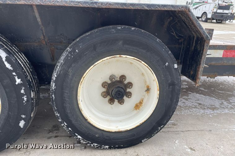 image for item MA9888 2019 Custom Heavy Haul 7T192THDBW  tilt deck equipment trailer