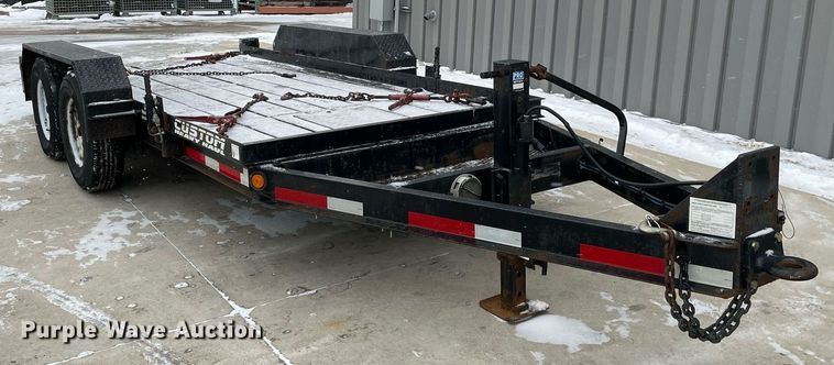 image for item MA9889 2017 Custom Heavy Haul 3.5T132TBW  tilt deck equipment trailer
