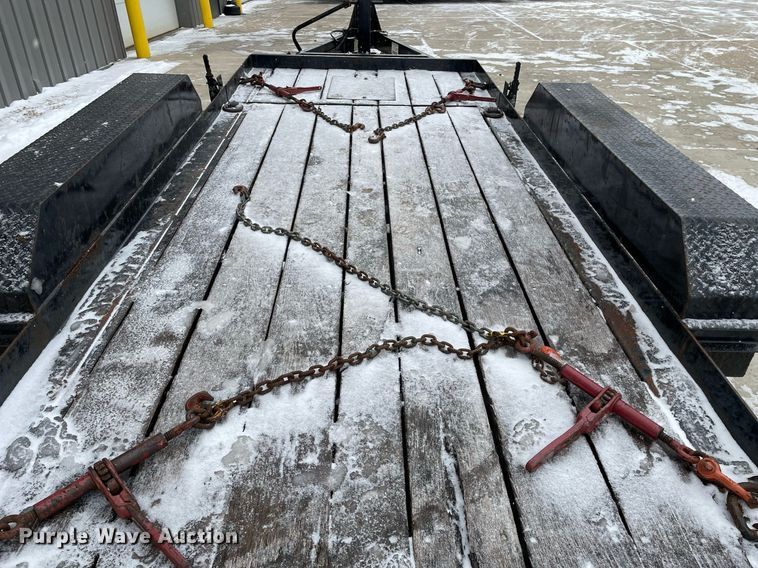 image for item MA9889 2017 Custom Heavy Haul 3.5T132TBW  tilt deck equipment trailer