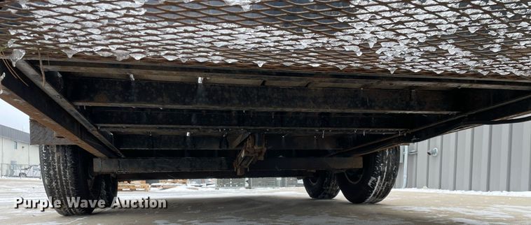 image for item MA9889 2017 Custom Heavy Haul 3.5T132TBW  tilt deck equipment trailer