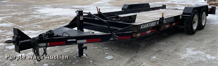 image for item MA9890 2019 Custom Heavy Haul 7T192THDB2  tilt deck equipment trailer