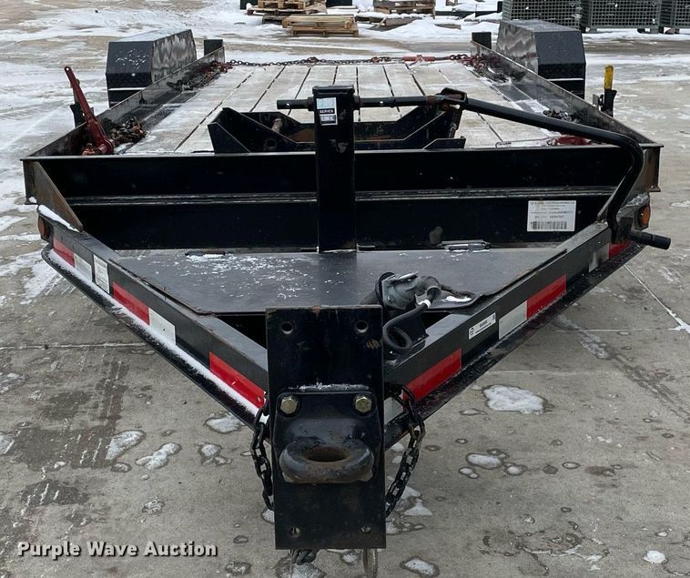 image for item MA9890 2019 Custom Heavy Haul 7T192THDB2  tilt deck equipment trailer