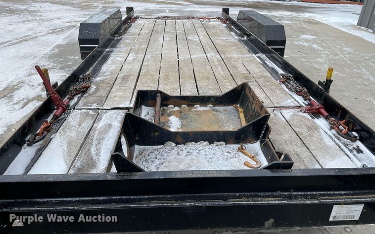 image for item MA9890 2019 Custom Heavy Haul 7T192THDB2  tilt deck equipment trailer