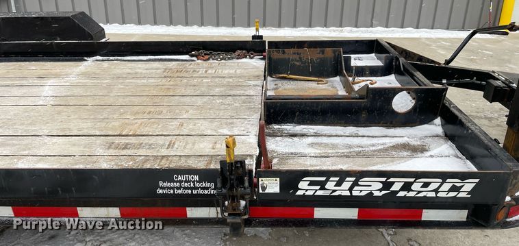 image for item MA9890 2019 Custom Heavy Haul 7T192THDB2  tilt deck equipment trailer
