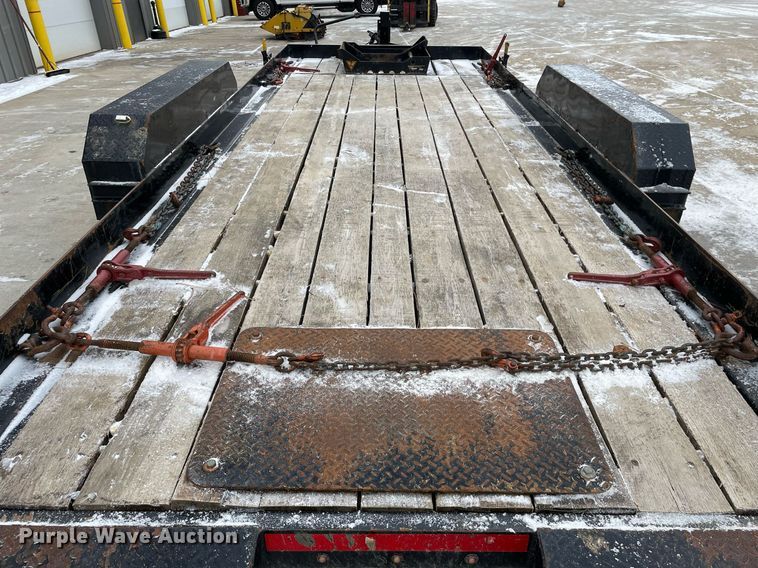 image for item MA9890 2019 Custom Heavy Haul 7T192THDB2  tilt deck equipment trailer