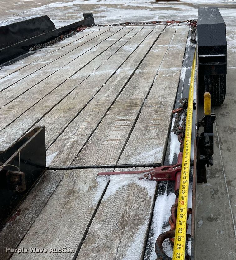 image for item MA9890 2019 Custom Heavy Haul 7T192THDB2  tilt deck equipment trailer