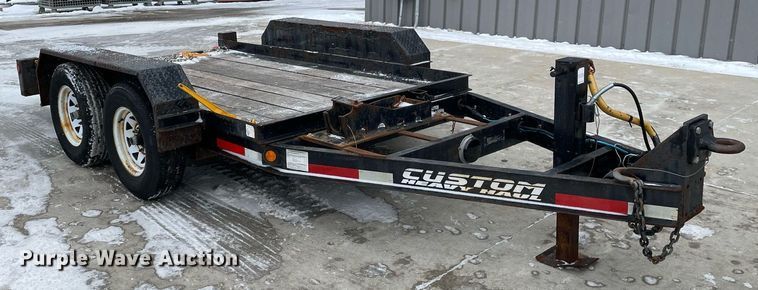 image for item MA9892 2017 Custom Heavy Haul 3.5T102TBW  tilt deck equipment trailer