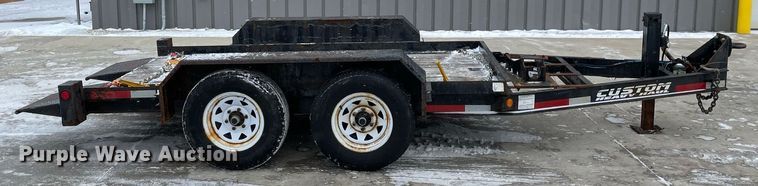 image for item MA9892 2017 Custom Heavy Haul 3.5T102TBW  tilt deck equipment trailer