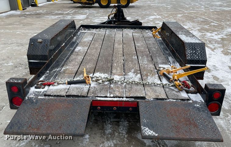 image for item MA9892 2017 Custom Heavy Haul 3.5T102TBW  tilt deck equipment trailer