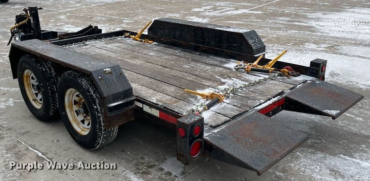 image for item MA9892 2017 Custom Heavy Haul 3.5T102TBW  tilt deck equipment trailer