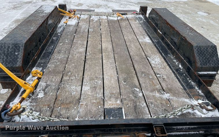 image for item MA9892 2017 Custom Heavy Haul 3.5T102TBW  tilt deck equipment trailer