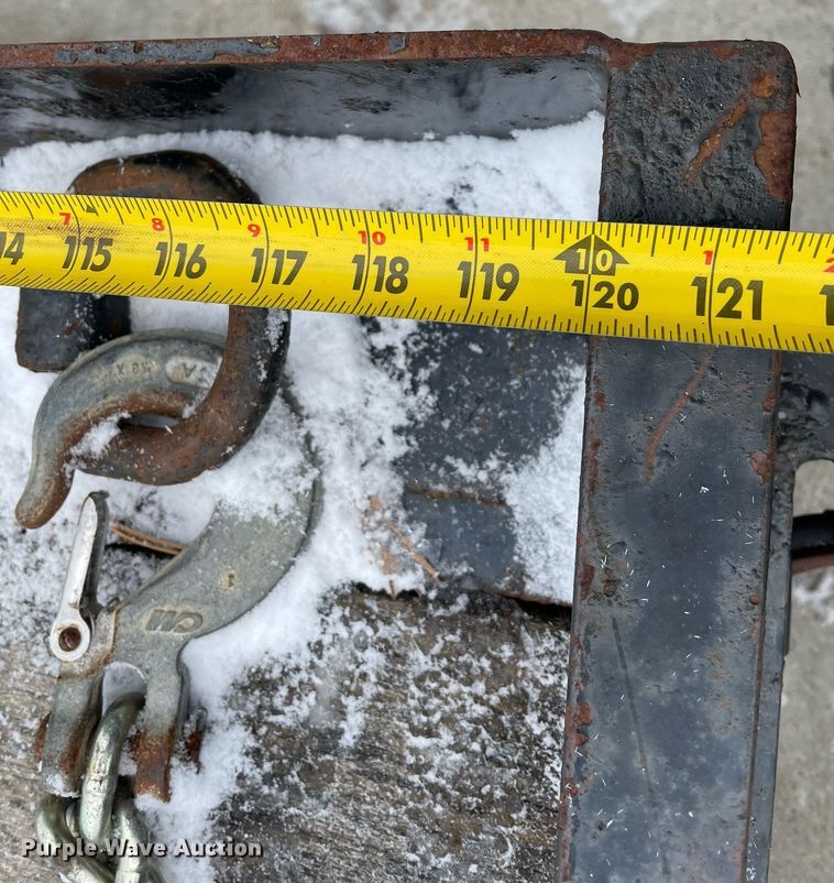 image for item MA9892 2017 Custom Heavy Haul 3.5T102TBW  tilt deck equipment trailer