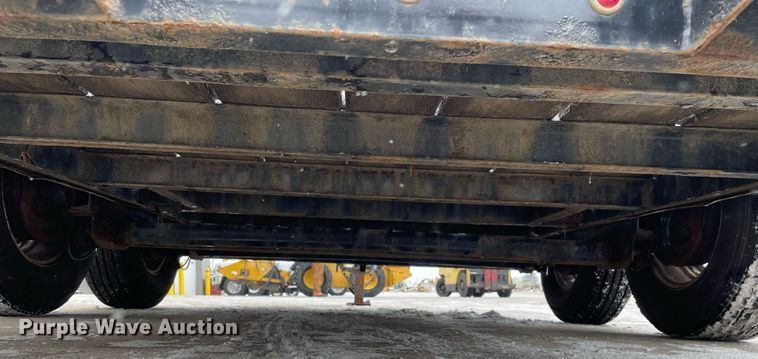 image for item MA9892 2017 Custom Heavy Haul 3.5T102TBW  tilt deck equipment trailer