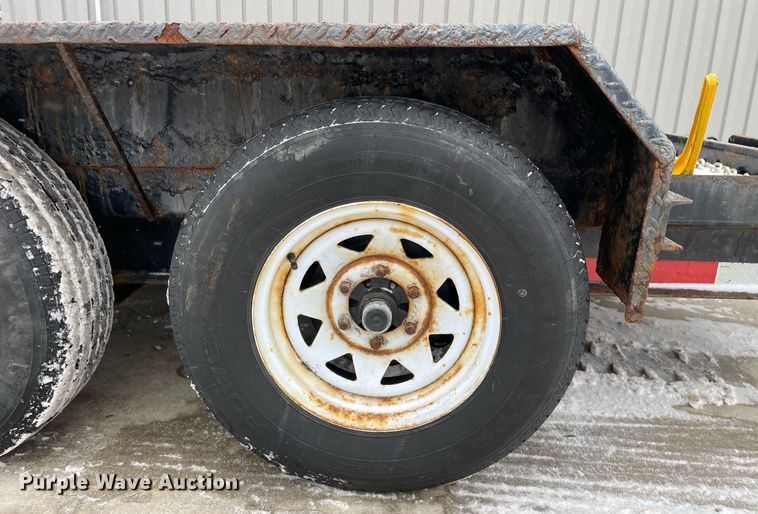 image for item MA9892 2017 Custom Heavy Haul 3.5T102TBW  tilt deck equipment trailer