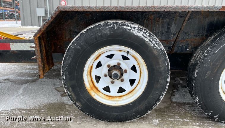 image for item MA9892 2017 Custom Heavy Haul 3.5T102TBW  tilt deck equipment trailer