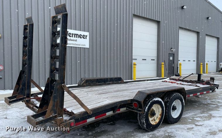 image for item MA9893 2017 Custom Heavy Haul 10T162FCBW  tilt deck equipment trailer